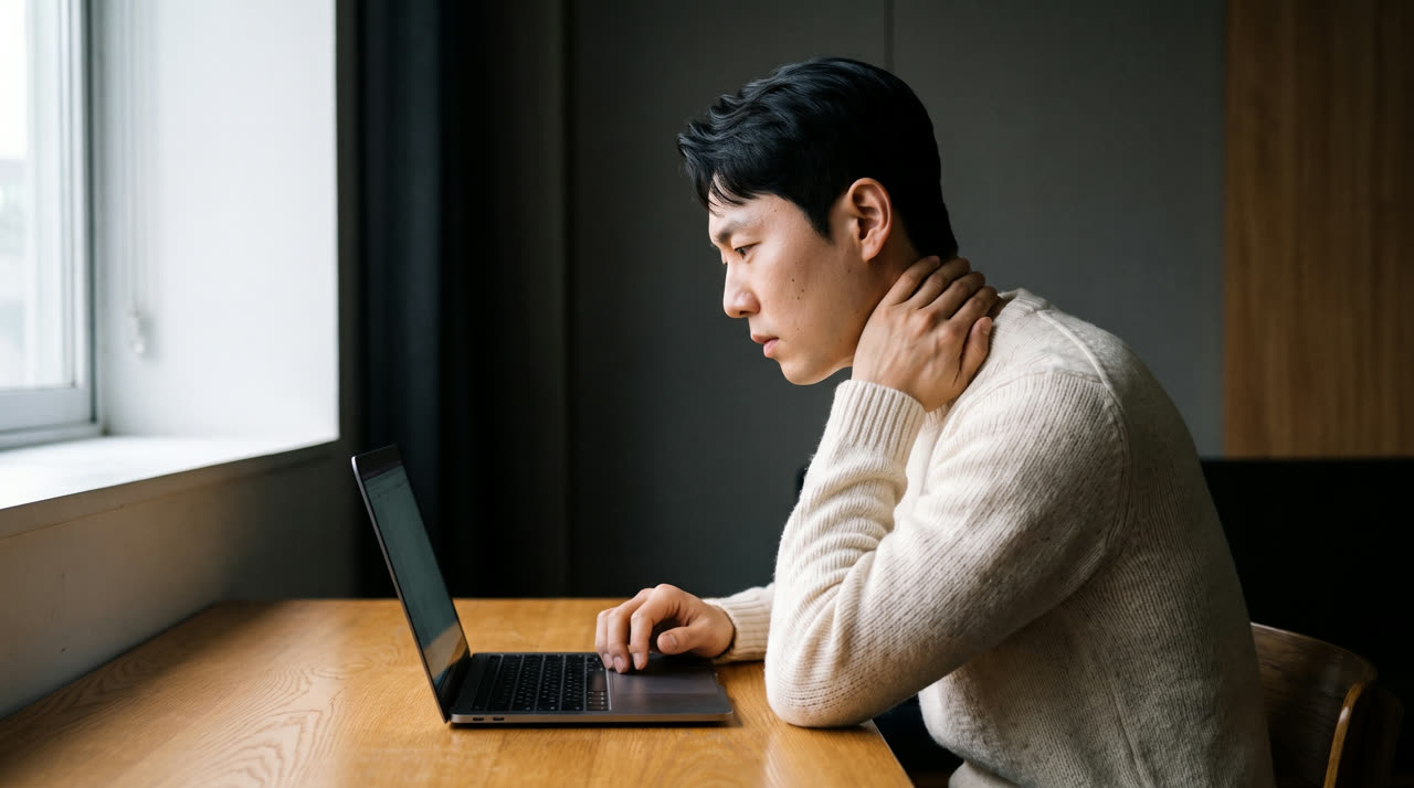 목 디스크·거북목